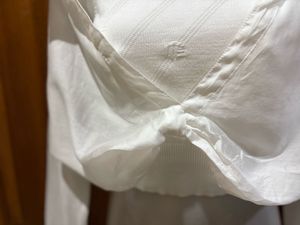 Cropped shirt with sweater vest