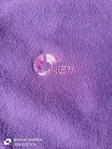 Brand is NEPA Purple Fleece Zip-Up Jacket OG