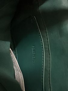 Quilted Teal Handbag with Chain Strap