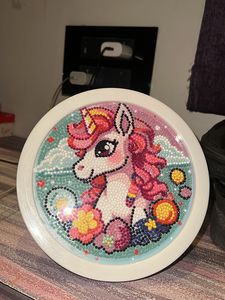 Sparkling Unicorn Diamond Art
