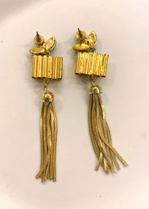 Elegant Tassel Drop Earrings