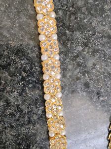 Exquisite Pearl and Crystal Kamarbandh