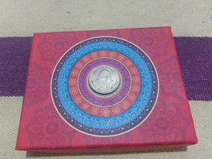 Acharya Tulsi Birth Centenary - 5 Rupee Coin.