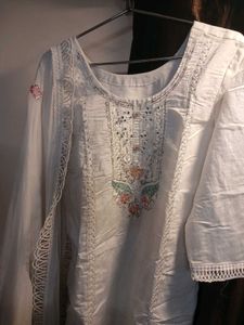 White salwar suit