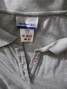 Women's Grey Polo T-Shirt