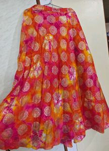 Ethnic Skirt with Golden touch💖