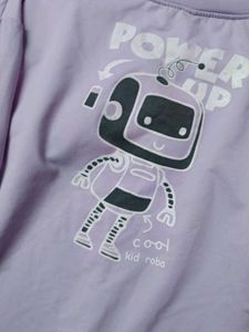Lilac Graphic T-Shirt