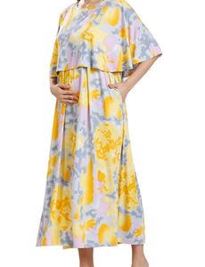 Flowy Tie-Dye Maxi Dress