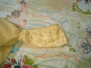 Festive Stunning Gold Mirror Work Blouse