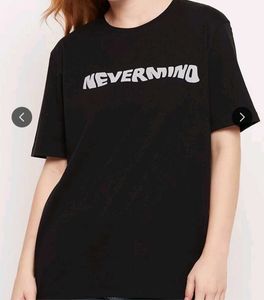 Mast &amp; Harbour Black Typography Tshirt