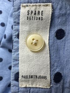 Paul Smith Men's Polka Dot Button-Up Shirt