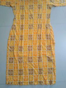 Yellow Bandhani Print kurta