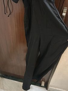 Elegant Black Wrap Top