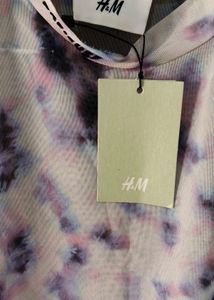 👚🩷 Pastel Abstract Tie-Dye Mesh Top