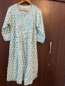 AINA BLUE KURTA 🦋