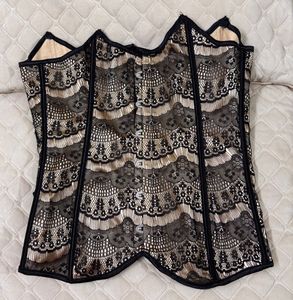 Gothic Victorian Lace Corset & Bustier