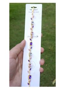 gold tulip bracelet