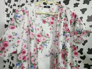 Floral Wrap Maxi Dress