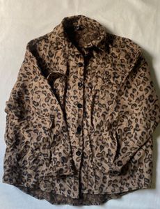 Leopard Print Overshirt