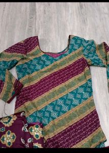 pashmina suit with shawl