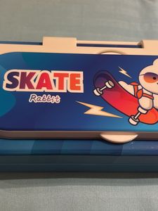 Skate Rabbit Pencil Box Case