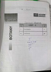 PRICE DROP-Allen Botany Textbook Set class 11