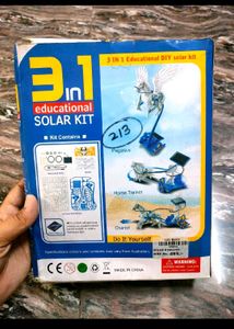 3 in 1 Educational DIY Solar Kit