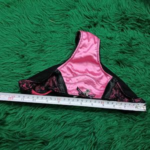 Playboy Pink 🎁 🫴🏻Satin Lace Briefs