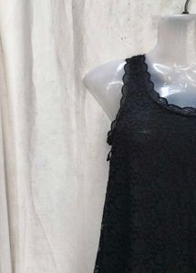 Elegant Black Lace Camisole