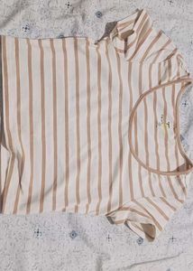 Striped Cropped Top for casual wear