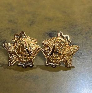 Beautiful earings in fish shape