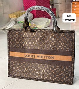 LV  Brown Tote Bag