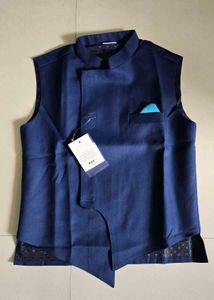Floral Print boys Kurta Set with Jacket