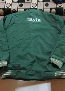 green jacket size XL and L comfortable