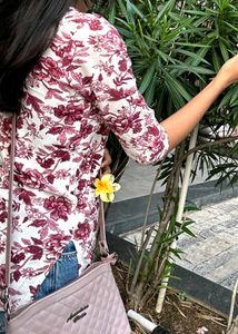 Floral Short Kurti
