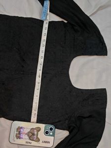 Elegant Black Kurta with Detailed Embroidery