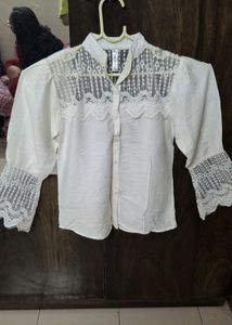 Elegant Casual white shirt