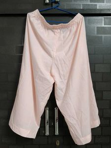 Embroidered light peach Kurta set