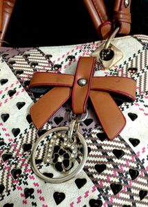 Charming Plaid Heart Handbag