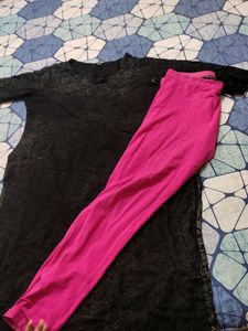 Used Kurti And Leggings