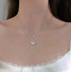 Butterfly Layered Necklace