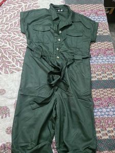 Globus Green Collared Shirt - Size M
