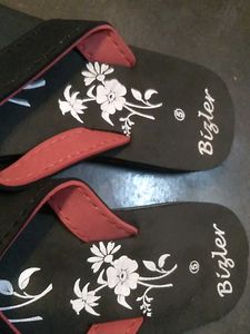 Stylish Floral Flip-Flops