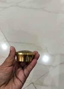 Small Brass kumkum dani