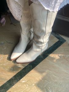 White Cowboy Boots