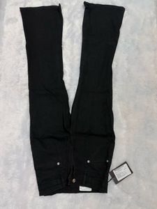 Black bootcut jeans
