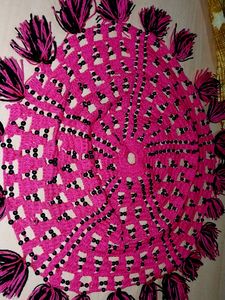 Crochet Table Mat || Thali posh
