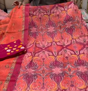 Vibrant Paisley Print Kurta Set