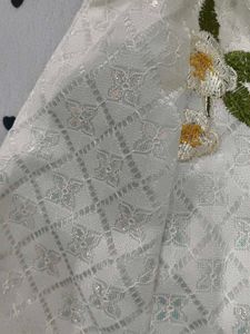 Elegant White Embroidered Top
