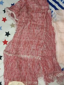 4 pis Beautiful Dupatta Set